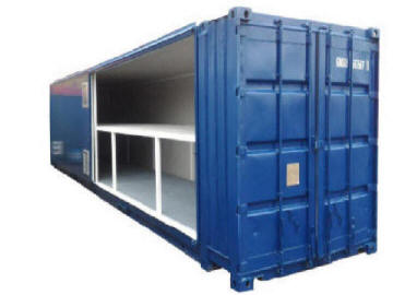 40'Stoccaggio Laterale 2 Livelli