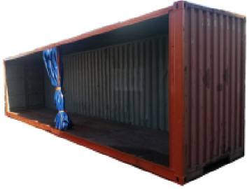 container 40' box